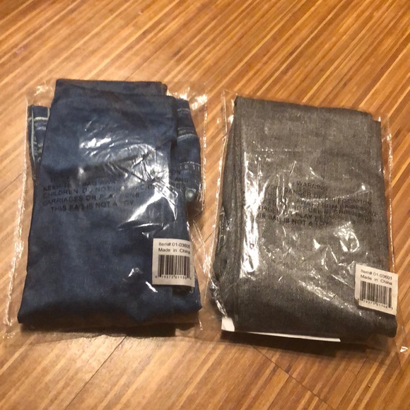 2 pairs of fleece lined leggings - Picture 2 of 7